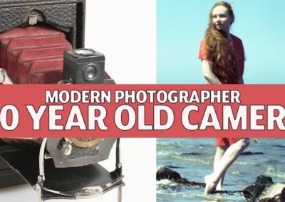 MODERN PHOTOGRAPHER TRIES 1909, Kodak Pocket Camera