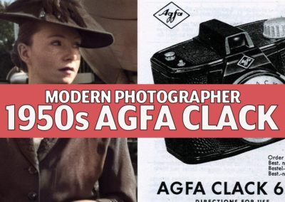 MODERN PHOTOGRAPHER TRIES 1950’s AGFA CLACK