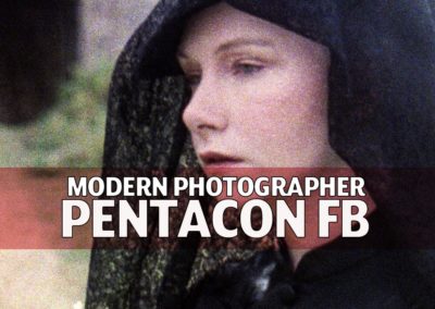 MODERN PHOTOGRAPHER TRIES PENTACON FB