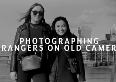 PHOTOGRAPHING STRANGERS: On film, with 100 year old cameras