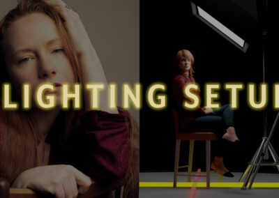 5 EASY LIGHTING SETUPS, FOR PORTRAITS.